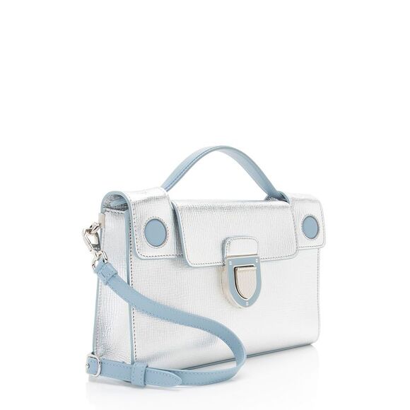 Dior Metallic Calfskin Diorever Top Handle - Picture 2 of 15
